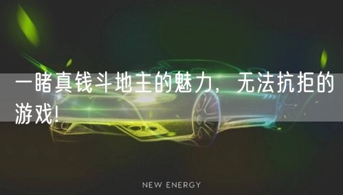 一睹真钱斗地主的魅力，无法抗拒的游戏!
