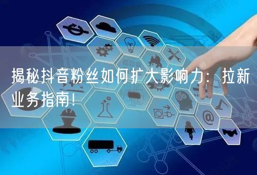 揭秘抖音粉丝如何扩大影响力：拉新业务指南！