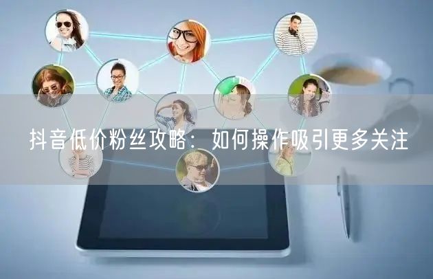 抖音低价粉丝攻略：如何操作吸引更多关注