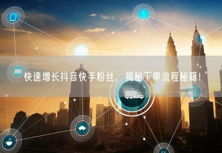 快速增长抖音快手粉丝，揭秘下单流程秘籍！