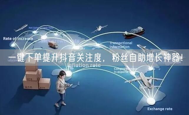 一键下单提升抖音关注度，粉丝自助增长神器！