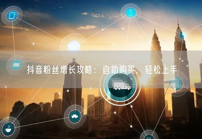 抖音粉丝增长攻略：自助购买，轻松上手